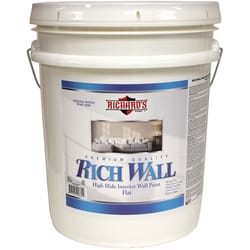 Richard's Paint Rich Wall Flat Tint Base Tint Base Wall Paint Interior 5 gal