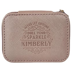 History & Heraldry Never Let Anyone Dull Your Sparkle Kimberly Travel Jewellery Box 1 pk