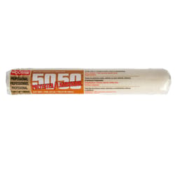 Wooster 50/50 Lambswool Polyester 18 in. W X 3/4 in. Regular Paint Roller Cover 1 pk