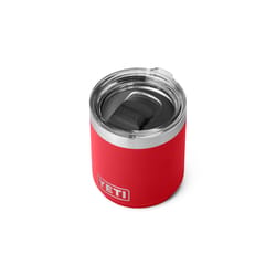 YETI Rambler 10 oz Lowball 2.0 Rescue Red BPA Free Tumbler with MagSlider Lid
