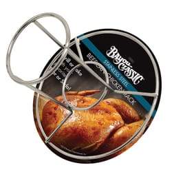 Bayou Classic Stainless Steel Beer Can Poultry Roaster 7 in. L X 7 in. W 1 pk