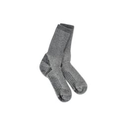 Hiwassee Trading Company Men's Heavy Weight XL Crew Socks Gray