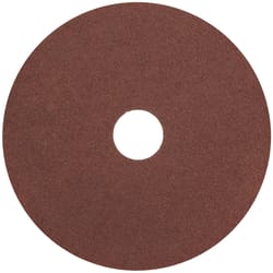 Norton 5 in. Aluminum Oxide Center Mount F226/F240 Fiber Disc 80 Grit Coarse 25 pk