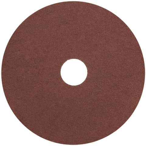 Norton 5 in. Aluminum Oxide Center Mount F226/F240 Fiber Disc 80 Grit  Coarse 25 pk - Ace Hardware