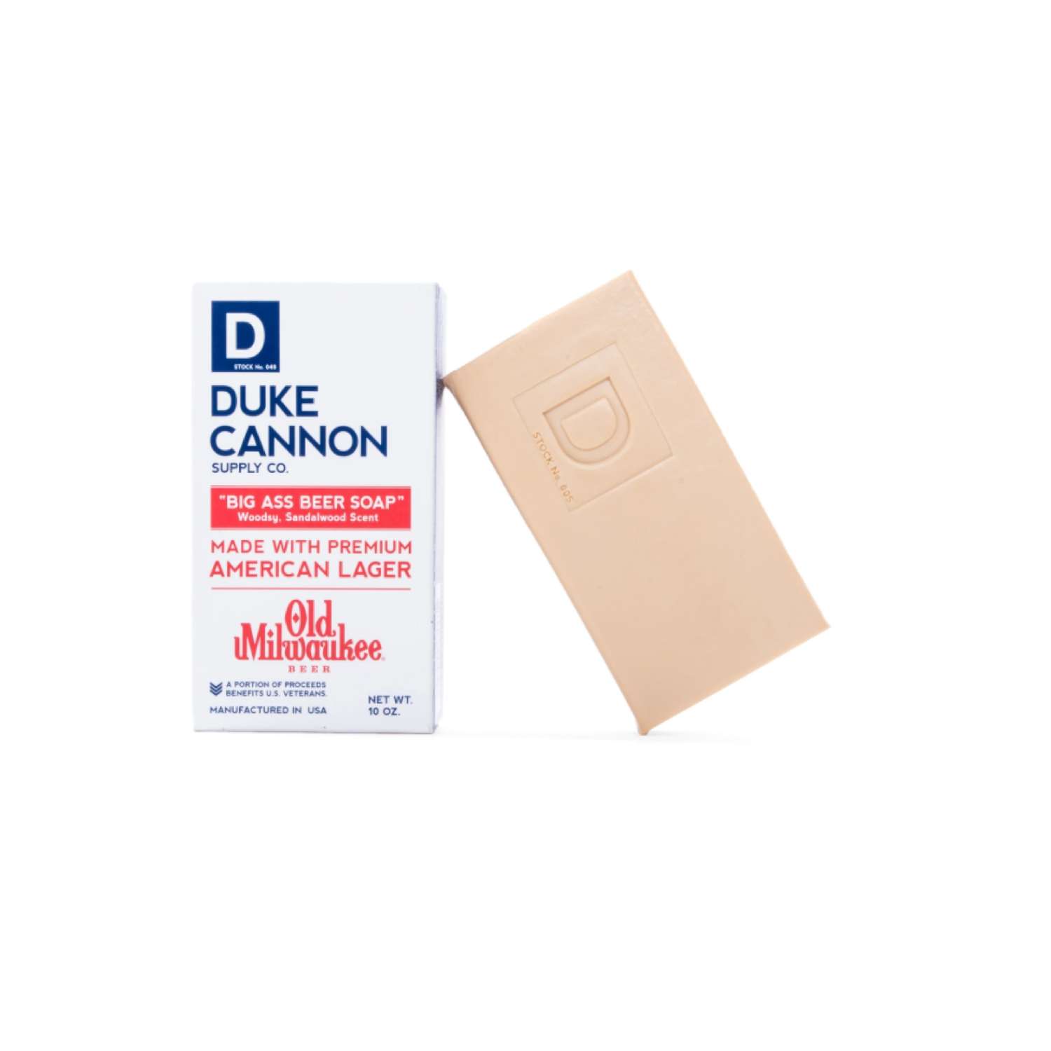 Duke Cannon Old Milwaukee Beer Scent Bar Soap 10 Oz Ace Hardware