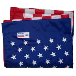 American Flag Can Cooler - Stainless Steel Torn Flag Beer Cooler