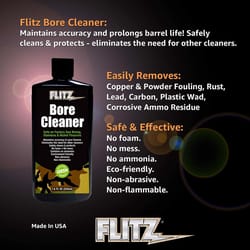 Flitz No Scent Gun Bore Cleaner Liquid 7.6 oz