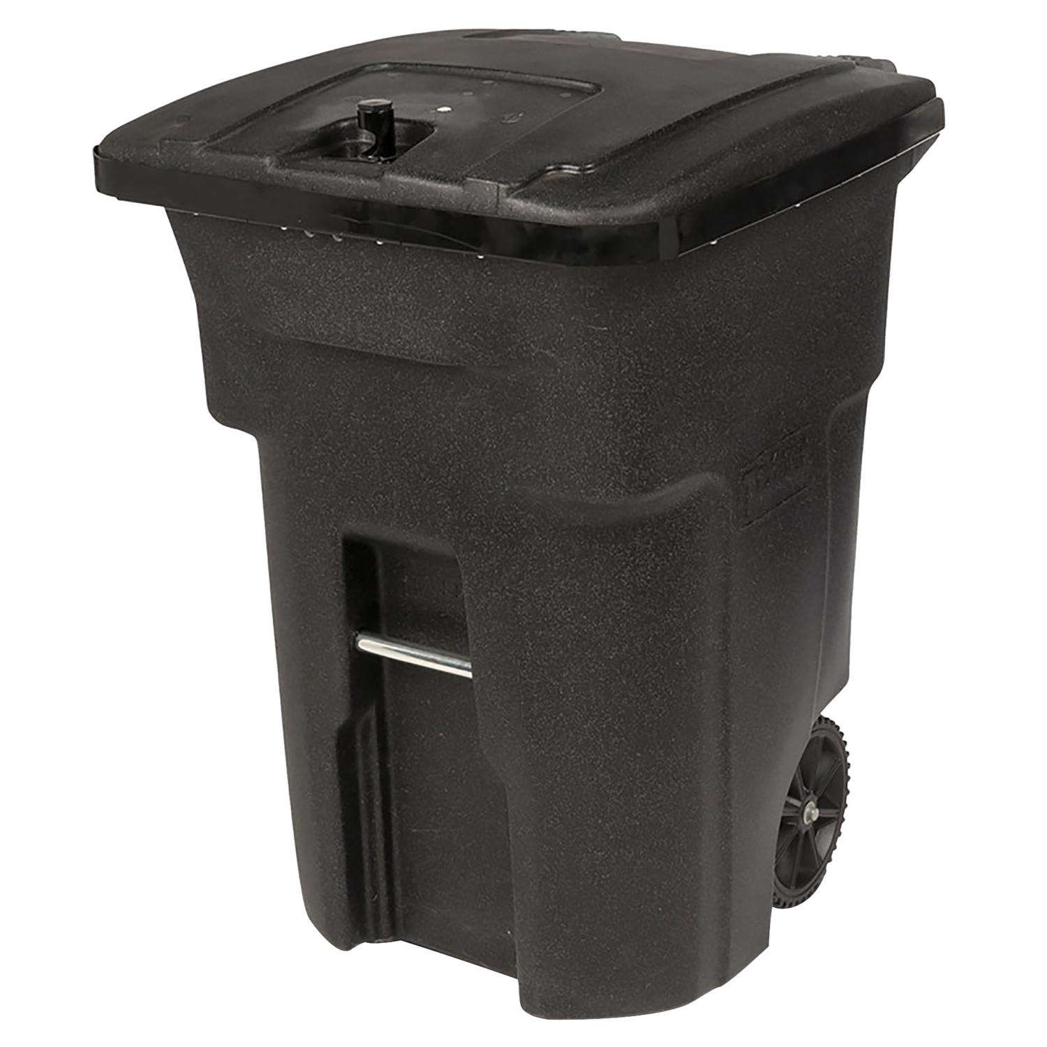 Toter Bear Tough 96 Gallon Outdoor Garbage Can with Wheels & Locking