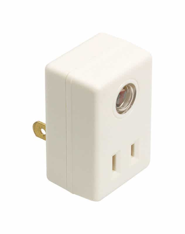 Amertac White Photoelectric Plug In Light Control 1 pk - Ace Hardware