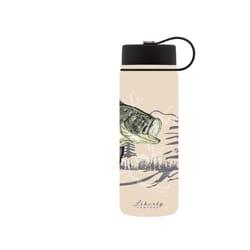 Liberty 20 oz Fish Multicolored BPA Free Vacuum Insulated Bottle