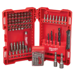 Milwaukee Shockwave Assorted 1 in. L Drill and Driver Bit Set Steel 95 pc