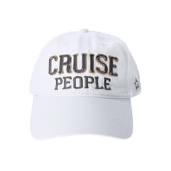 Pavilion We People Cruise People Baseball Cap White One Size Fits Most