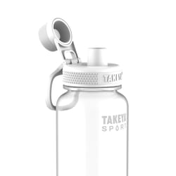 Takeya 32 oz Clear BPA Free Water Bottle with Spout Lid