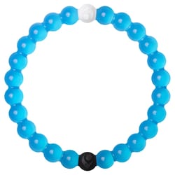 Lokai MLB Unisex Water Round Blue Bracelet Silicone Water Resistant Size 7