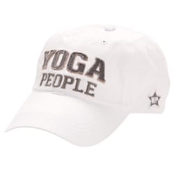 Pavilion We People Yoga Baseball Cap White One Size Fits All