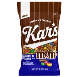 Kar's Caramel N' Chocolate with M&M's Trail Mix 5 oz Bagged