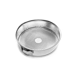 Fox Run 9.75 in. W 9 in. Cake Pan Silver