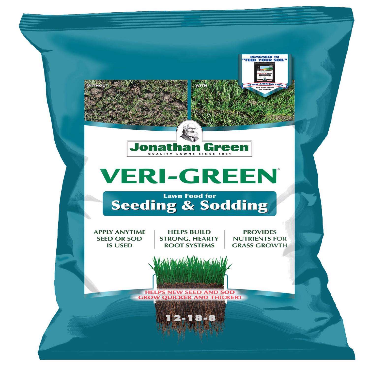 Jonathan Green Veri-Green Lawn Starter Lawn Food For All Grasses 15000 ...