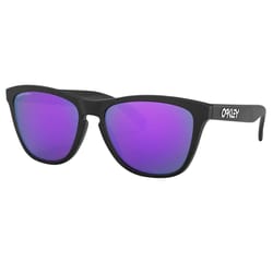 Oakley Frogskins Unisex Black Frame Purple Lens Sunglasses