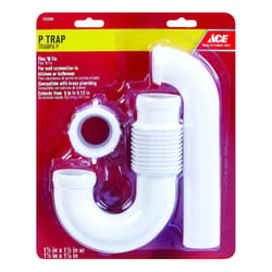 Ace 1-1/2 in. D PVC P-Trap