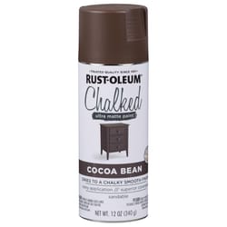 Rust-Oleum Chalked Ultra Matte Cocoa Bean Oil-Based Acrylic Sprayable Chalk Paint 12 oz