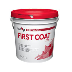 USG Sheetrock First Coat White Flat Latex Primer 1 gal