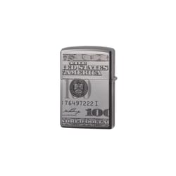 Zippo Gray Currency Lighter 1 pk