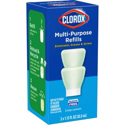 Clorox Crisp Lemon Scent Concentrated All Purpose Cleaner Refill Liquid 1.13 oz