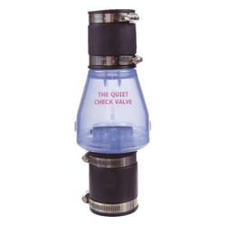 Magic Plastics 1-1/2 in. D X 1-1/2 in. D Slip PVC Quiet Check Valve