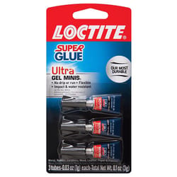 Loctite Ultra Gel Minis High Strength Ethyl Cyanoacrylate Super Glue 0.1 oz