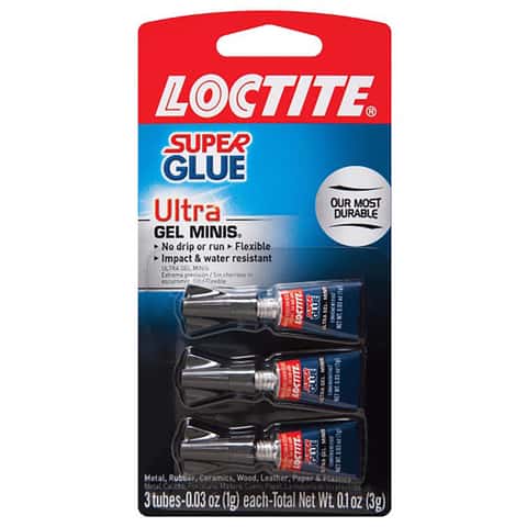 Loctite Ultra Gel Minis High Strength Ethyl Cyanoacrylate Super Glue 0.1 oz  - Ace Hardware
