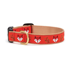 Up Country Red Foxy Nylon Dog Collar Small