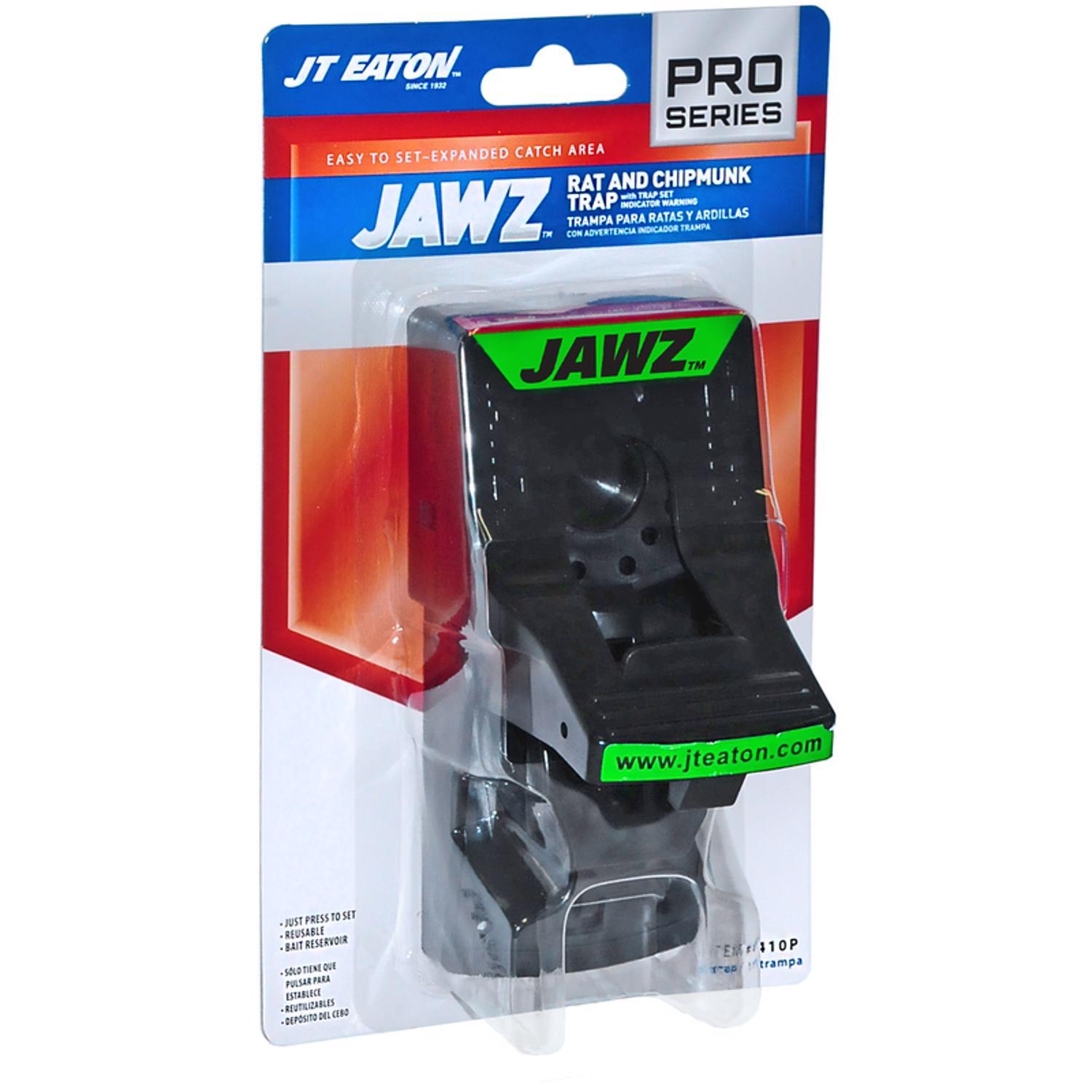 8 Pack - Includes 8 JT Eaton Jawz Mouse Traps for Use with Solid or Liquid Baits