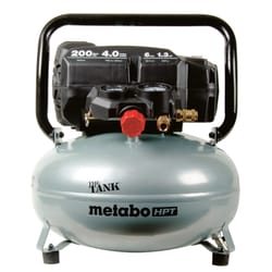 Metabo HPT The Tank 6 gal Pancake Portable Air Compressor 200 psi 1.3 HP