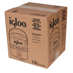 Igloo Industrial Red/Yellow 3 gal Water Cooler