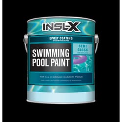 Insl-X Indoor and Outdoor Semi-Gloss Ocean Blue Epoxy Swimming Pool Paint 2 gal