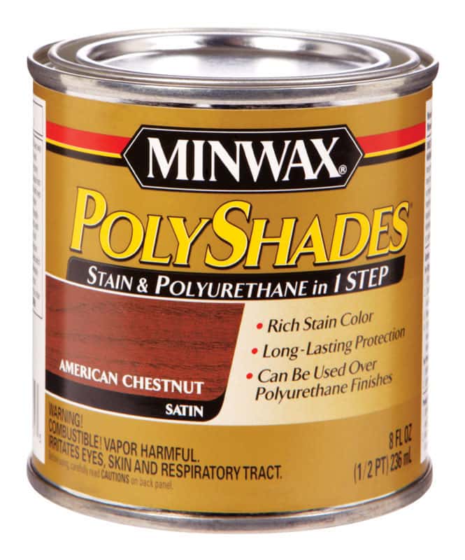 Minwax PolyShades Transparent American Chestnut Deep Base Stain Ace