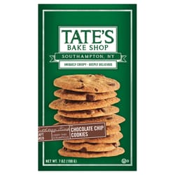 Tate's Bake Shop Chocolate Chip Cookies 7 oz Bagged