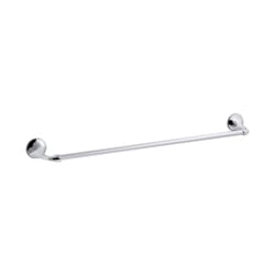 Kohler Elliston Polished Chrome Silver Towel Bar 24 in. L Metal