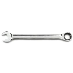 Gearwrench 1/2 inch in. X 1/2 inch in. 12 Point SAE Ratcheting Combination Wrench 7.839 in. L 1 pc