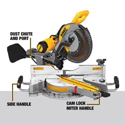 DeWalt 15 amps 12 in. Corded Dual-Bevel Sliding Compound Miter Saw