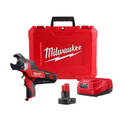 Milwaukee M12 Black/Red Cable Cutter Kit
