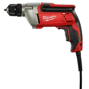 Milwaukee  3/8 in. Keyless  Corded Drill  8 amps 2800 rpm 
