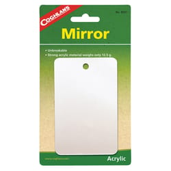 Coghlan's Silver Camp Mirror 4.25 in. H X 2.75 in. L 1 pk