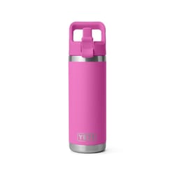 YETI Rambler 18 oz Fuschia BPA Free Bottle with Straw Cap