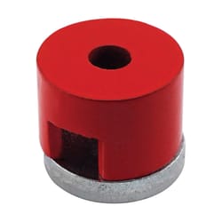 Magnet Source .5 Dia. in. L X .75 in. W Red Work Holding Magnet 4 lb. pull 1 pc