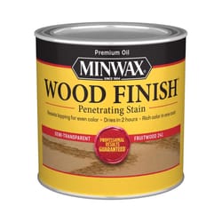 Minwax Wood Finish Semi-Transparent Fruitwood Oil-Based Penetrating Wood Stain 1/2 pt