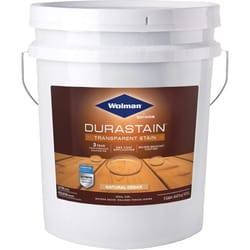 Wolman DuraStain Transparent Natural Cedar Water-Based Acrylic Copolymer One Coat Stain 5 gal
