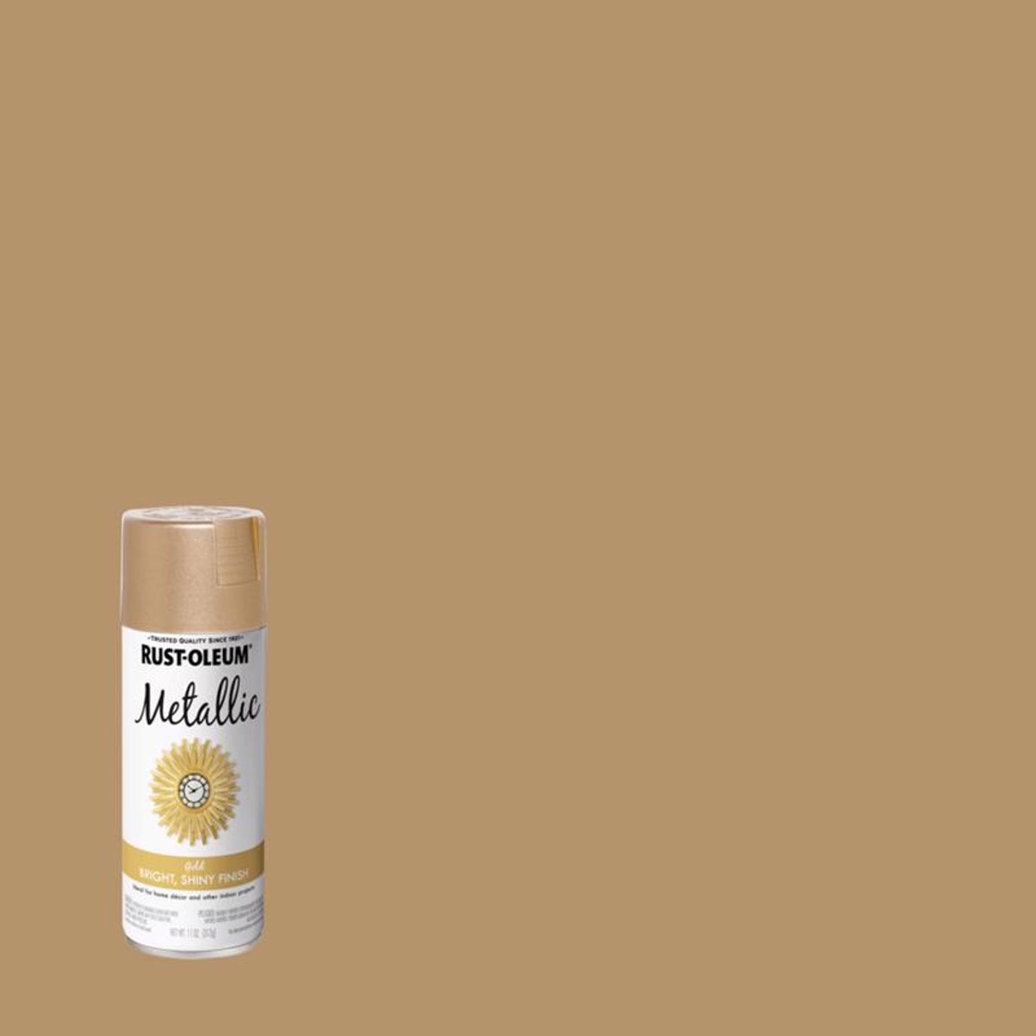 Rust oleum specialty metallic gold deals