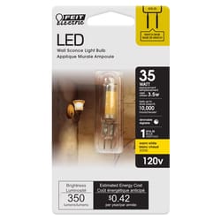 Feit T4 GY6.35 LED Bulb Bright White 35 Watt Equivalence 1 pk